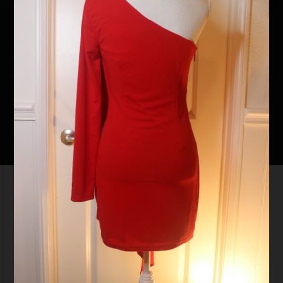 🔥🍎 Bebe Red Dress size small - Picture 4 of 4